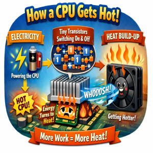 Role of Heat Sink in CPU lifespan