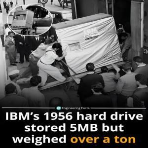 5mb storage device (in 20th Century)